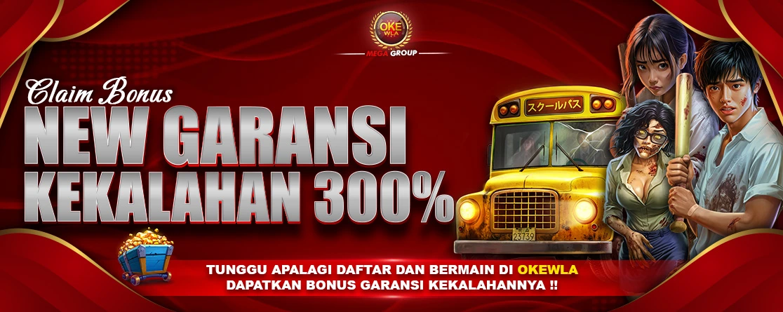 BONUS NEW GARANSI KEKALAHAN 300%